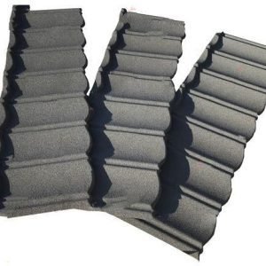 black stone coated roofing sheets 500x432 px